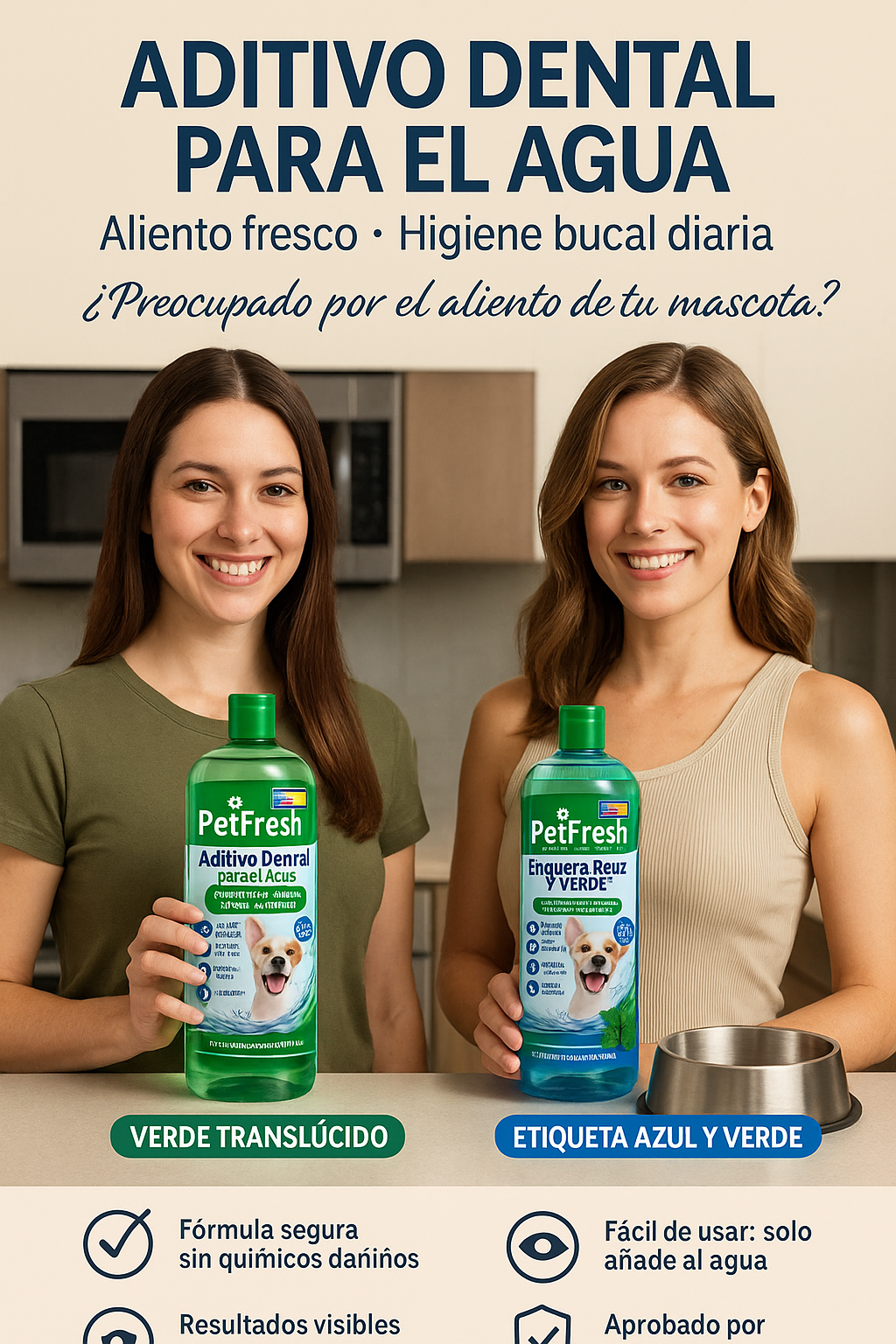ADITIVO DENTAL PARA EL AGUA Aliento fresco • Higiene bucal diaria · Hero (principal)